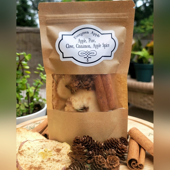 Hand Crafted Other - Evergreen Apple Simmer Pot Bag Stovetop potpourri Home Fragrance